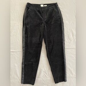 A New Day (Target) cropped black velvet pants size 2